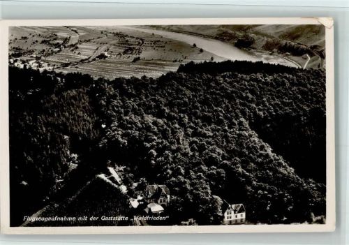 Alf Gaststätte Waldfrieden Luftaufnahme