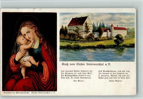 Untermarchtal Altarbild der Mariahilfkirche Kloster Untermarchtal