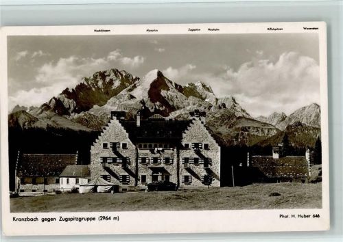 Kranzbach Zugspitzgruppe Foto H. Huber