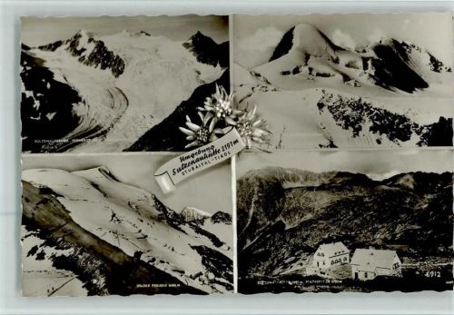 Neustift Sulzenauhütte Sulzenauferner Fernerstube Zuckerhüte Wilder Freiger 4-Bild-Aufnahme