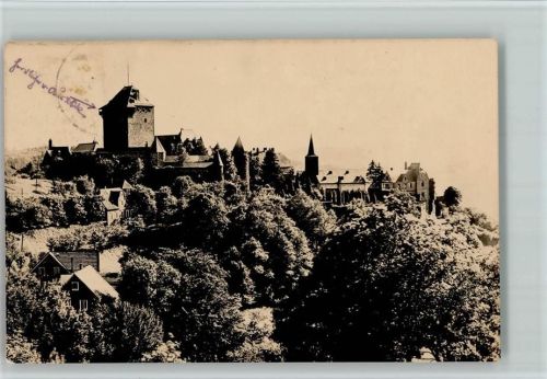 Burg Schloß Gesamtansicht von Norden