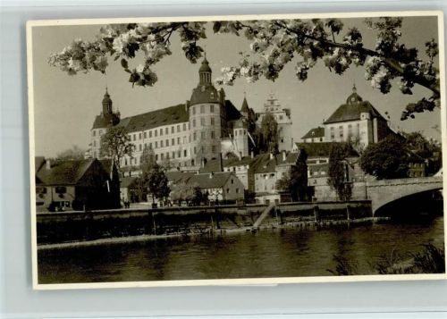 86633 W8858 Neuburg a d Donau - Schloß Baumblüte