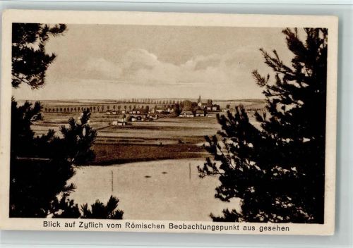 Zyfflich Blick auf Zyflich vom Römischen Beobachtungspunkt aus gesehen