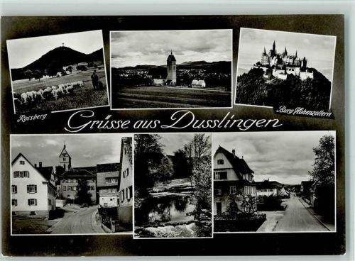 Dußlingen Rossberg Burg Hohenzollern Mehrfachaufnahme