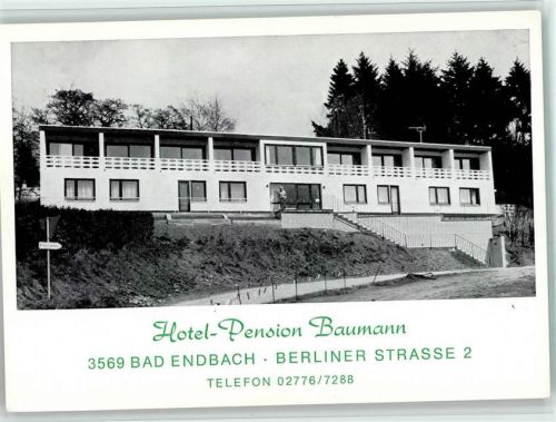 Bad Endbach Hotel Pension Baumann