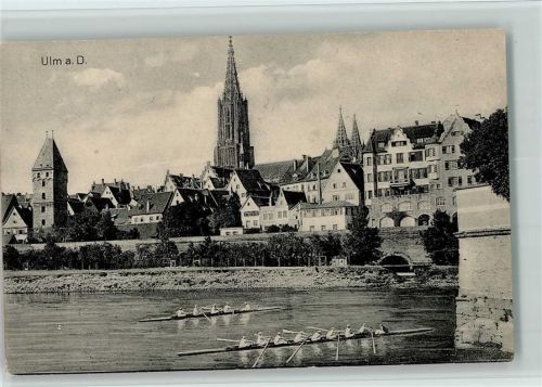 Ulm Ruderboote Münster