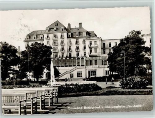 Seebad Heringsdorf Erholungsheim Solidarität