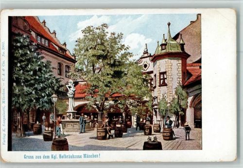 München Kgl. Hofbräuhaus Hof
