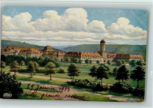 Kaiserslautern Wiro Künstlerkarte 3057B Kaserne