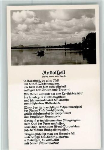 Radolfzell Lied Radolfzell J. V. von Scheffel