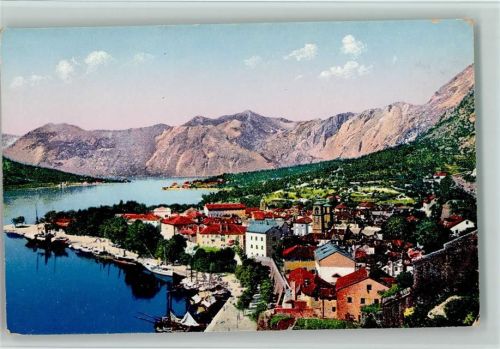 Kotor Gesamtansicht Bergpanorama