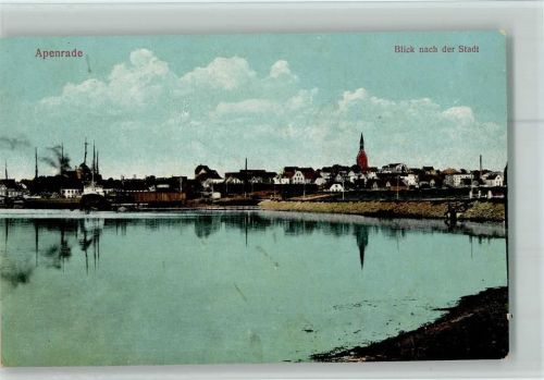Apenrade Blick nach der Stadt