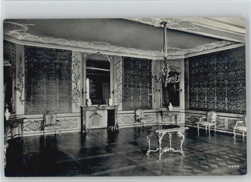 Ansbach 1935 Schloß Innenansicht Beratungszimmer Verlag andro Nr. 1469-4
