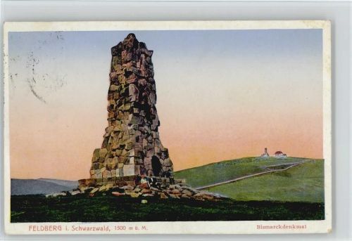Feldberg Bismarckdenkmal 1928 AK