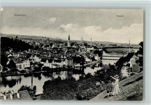 Kempten Altstadt Ortsansicht