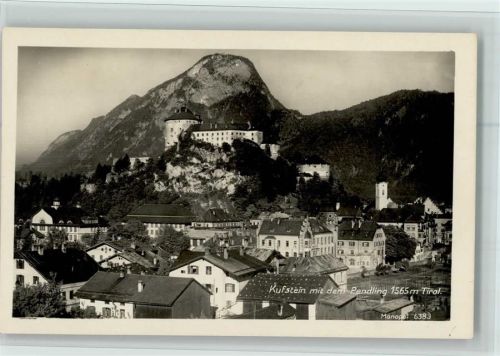 Kufstein Ortsansicht mit dem Pendling