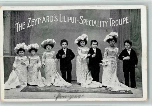 1905 The Zeynards Liliput Troupe AK
