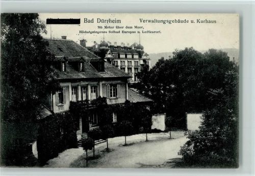Bad Dürrheim Verwaltungsgebäude und Kurhaus
