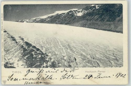 1902 Hochjoch Ferner Tirol