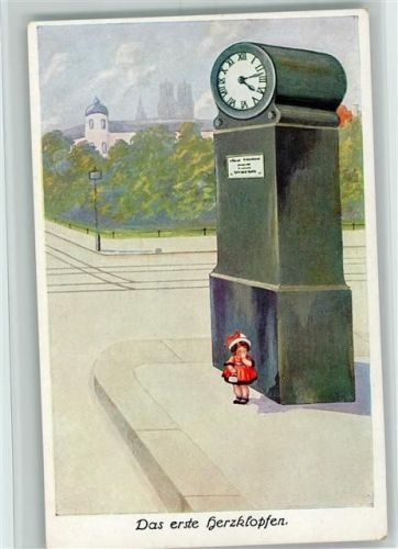 Das erste Herzklopfen - Verabredung an der Uhr