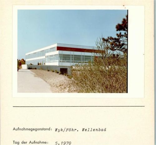 Wyk Foto montiert auf Karton
