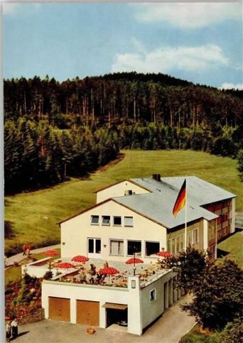 Hundsbach 1965 Erholungsheim "Hauerskopf" AK