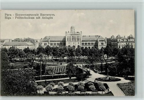 Riga 1929 Polytechikum AK