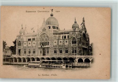 Paris Exposition 1900 - Pavillon Italien AK