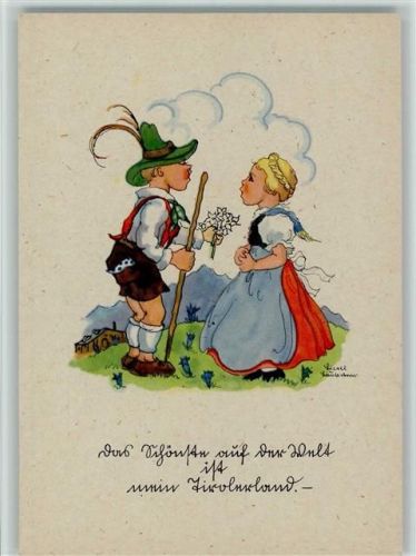Verlag Paul Meyer Serie 72-8, sign Lauterborn AK