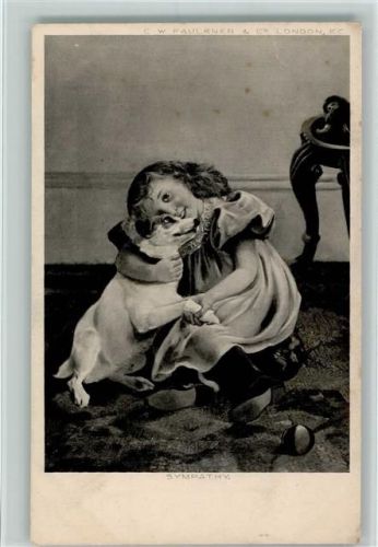 Mädchen mit Jack Russell Terrier
