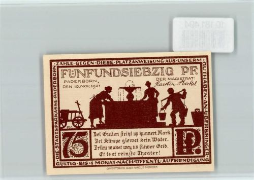Paderborn Notgeld Rothoborn