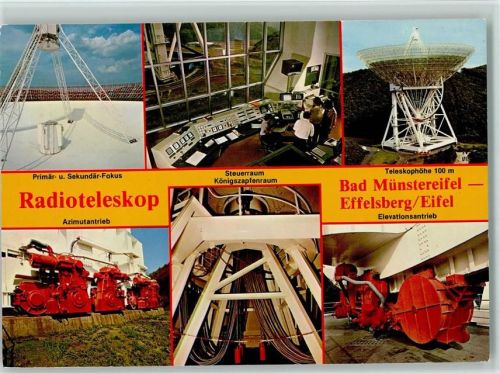 Bad Münstereifel Radioteleskop - Elevationsantrieb, Steuerraum - Technik