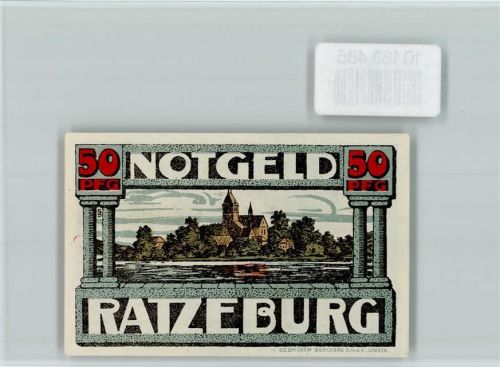 Ratzeburg Notgeld Razivia Die Ratgeberin
