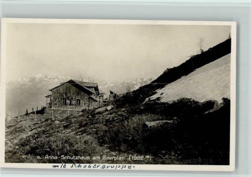 Anna Schutzhaus Ederplan Hüttenstempel