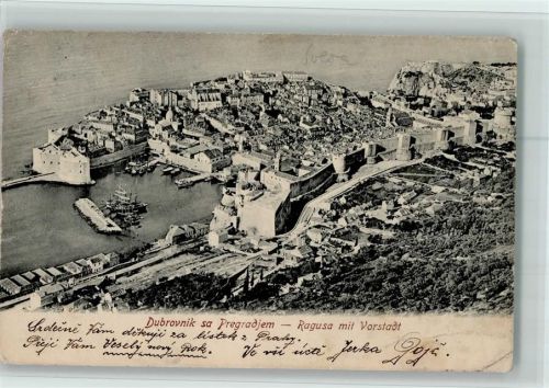 Dubrovnik Luftaufnahme Vorstadt