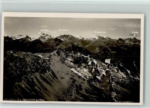 Wormser Hütte Montafon Hüttenstempel Foto Risch-Lau