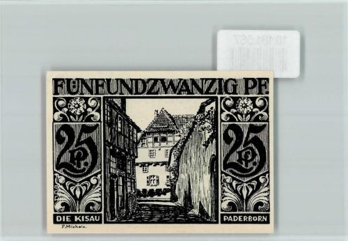Paderborn Notgeld Die Kisau