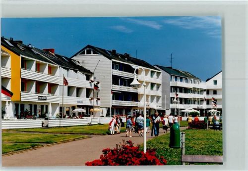 Helgoland Südstrand Hotelfront