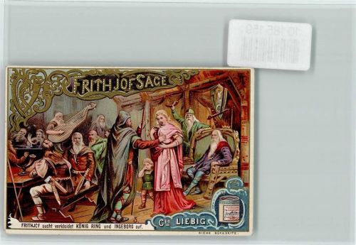 Frithjof Sage - Mittelalter, Nr. 5 Sammelbild Liebig