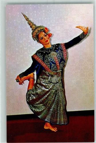 A posture of Lakorn Thai-Theatrical-play