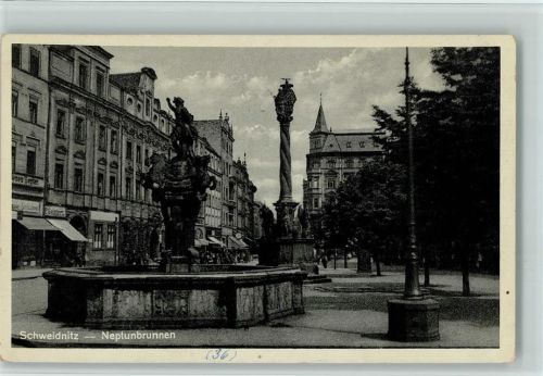 Schweidnitz Neptunbrunnen