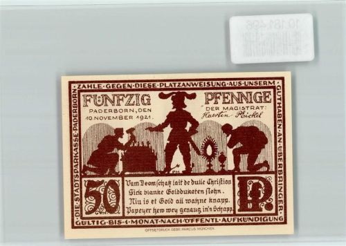 Paderborn Notgeld Dom