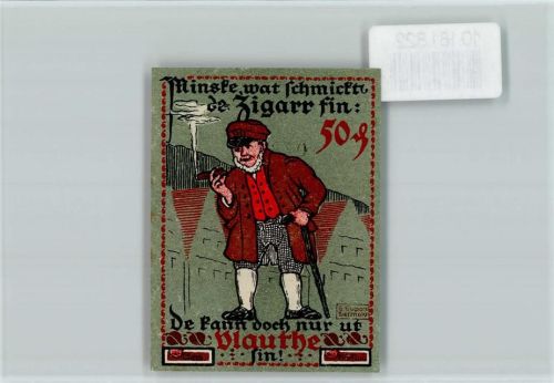 Vlotho Notgeld Zigarre