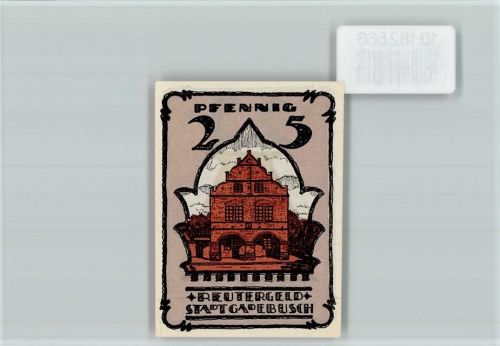 Gadebusch Notgeld Reutergeld