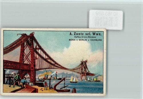 Sammelbild - Bau der Brooklyn Brücke