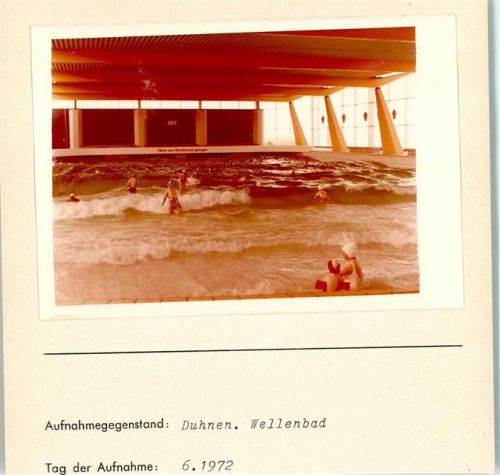 Duhnen Foto montiert auf Karton