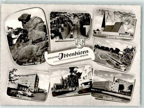 Ibbenbüren Hockendes Weib Berufsschule Elisabeth Hospital Freibad