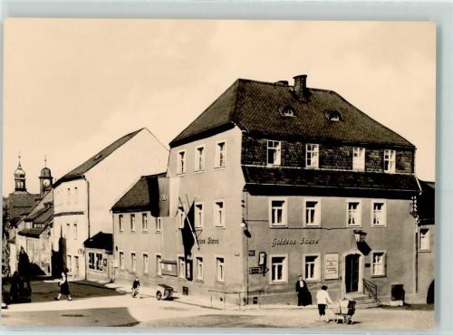 Wolkenstein Gasthof Goldene Sonne
