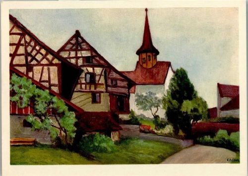 Waltalingen 1930 sign Zeltner Nr. 519, sehr gute Erhaltung AK