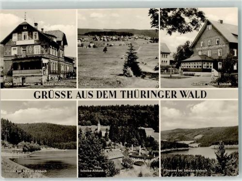 Scheibe-Alsbach Thüringer Wald HOG Zum Mohren in Scheibe-Alsbach Siegmundsburg Steinheid Ortsteil Limbach Stausee
